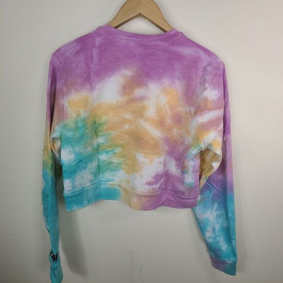 BSR by Samii Ryan Crop Tie Dye "Don't Play Me" Sweatshirt - Picture 5 of 5